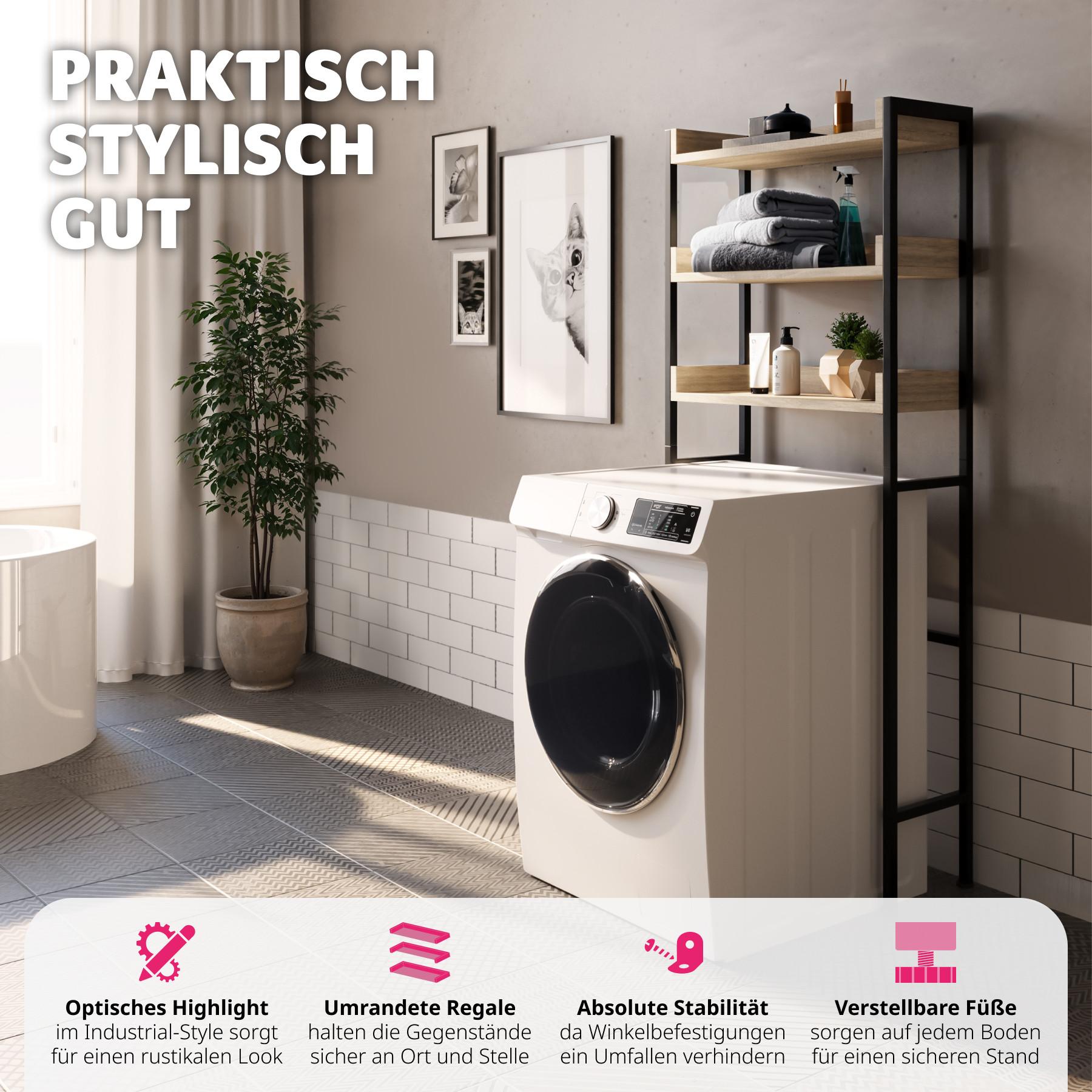 Tectake Badezimmerregal Seattle  