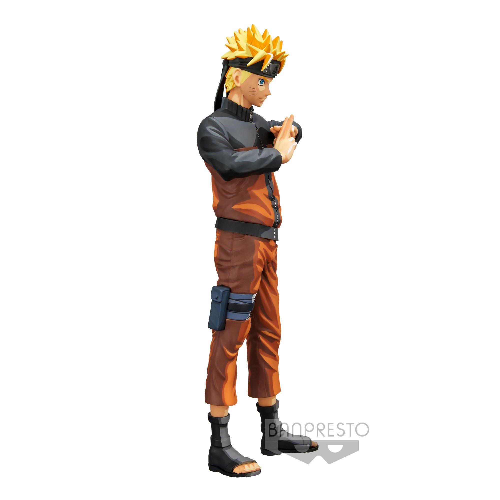 Banpresto  18406 - NARUTO SHIPPUDEN - GRANDISTA NERO - UZUMAKI NARUTO MANGA DIMENSION - BANPRESTO FIGURE 15CM 