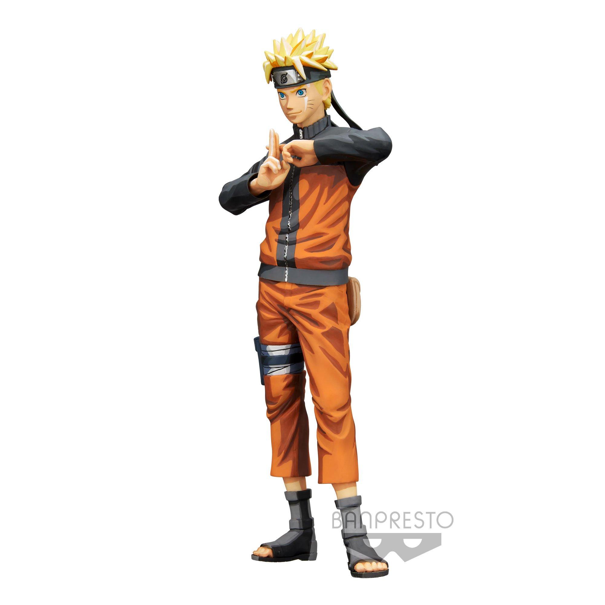 Banpresto  18406 - NARUTO SHIPPUDEN - GRANDISTA NERO - UZUMAKI NARUTO MANGA DIMENSION - BANPRESTO FIGURE 15CM 