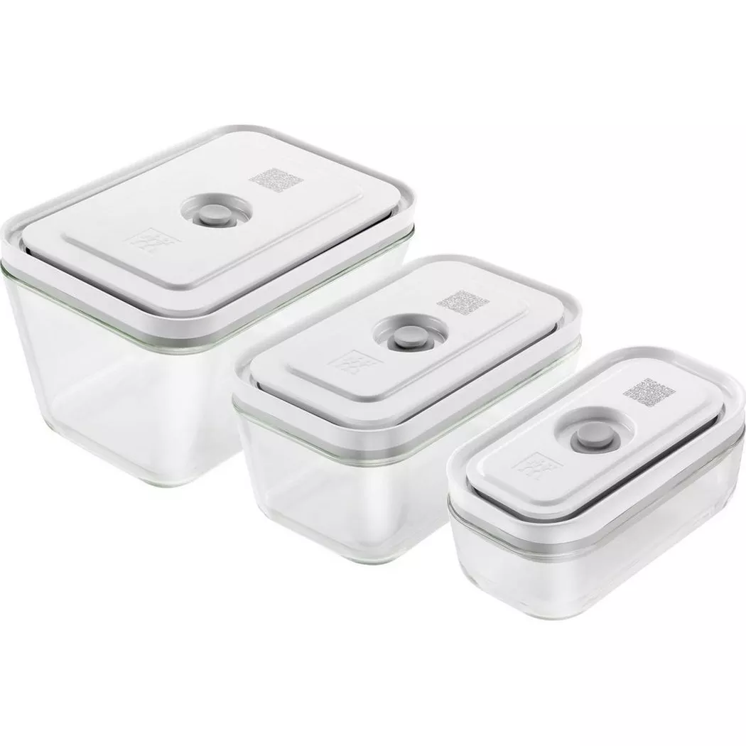 Zwilling Fresh & Save Vakuum-Behälter aus Glas 3 St.