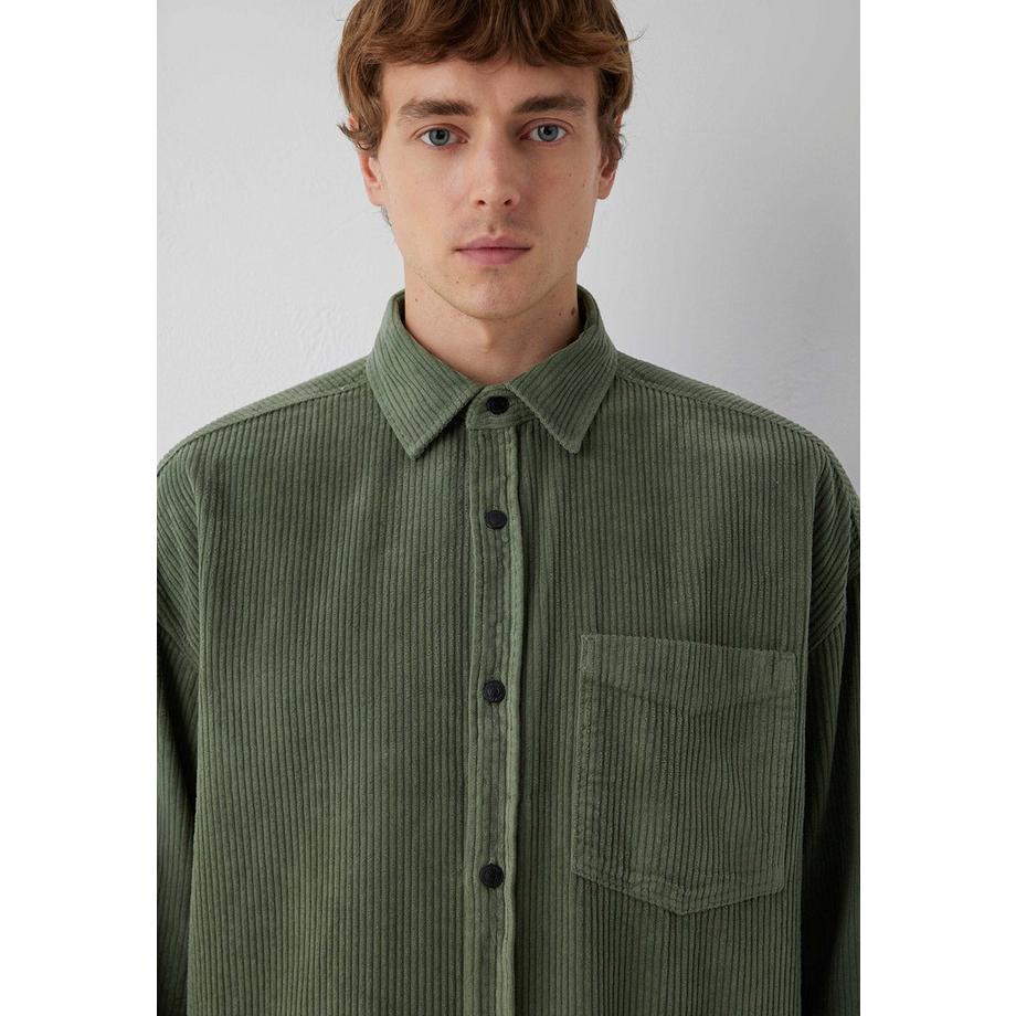 Mavi Camicia a maniche lunghe in velluto a coste  