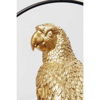 KARE Design Objet décoratif Swinging Parrot Gold  