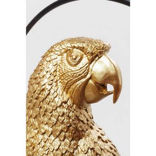 KARE Design Objet décoratif Swinging Parrot Gold  