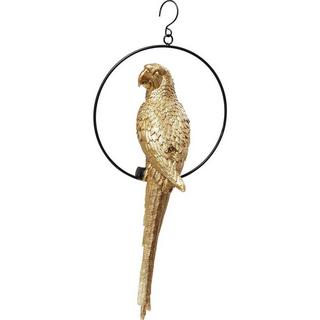 KARE Design Objet décoratif Swinging Parrot Gold  