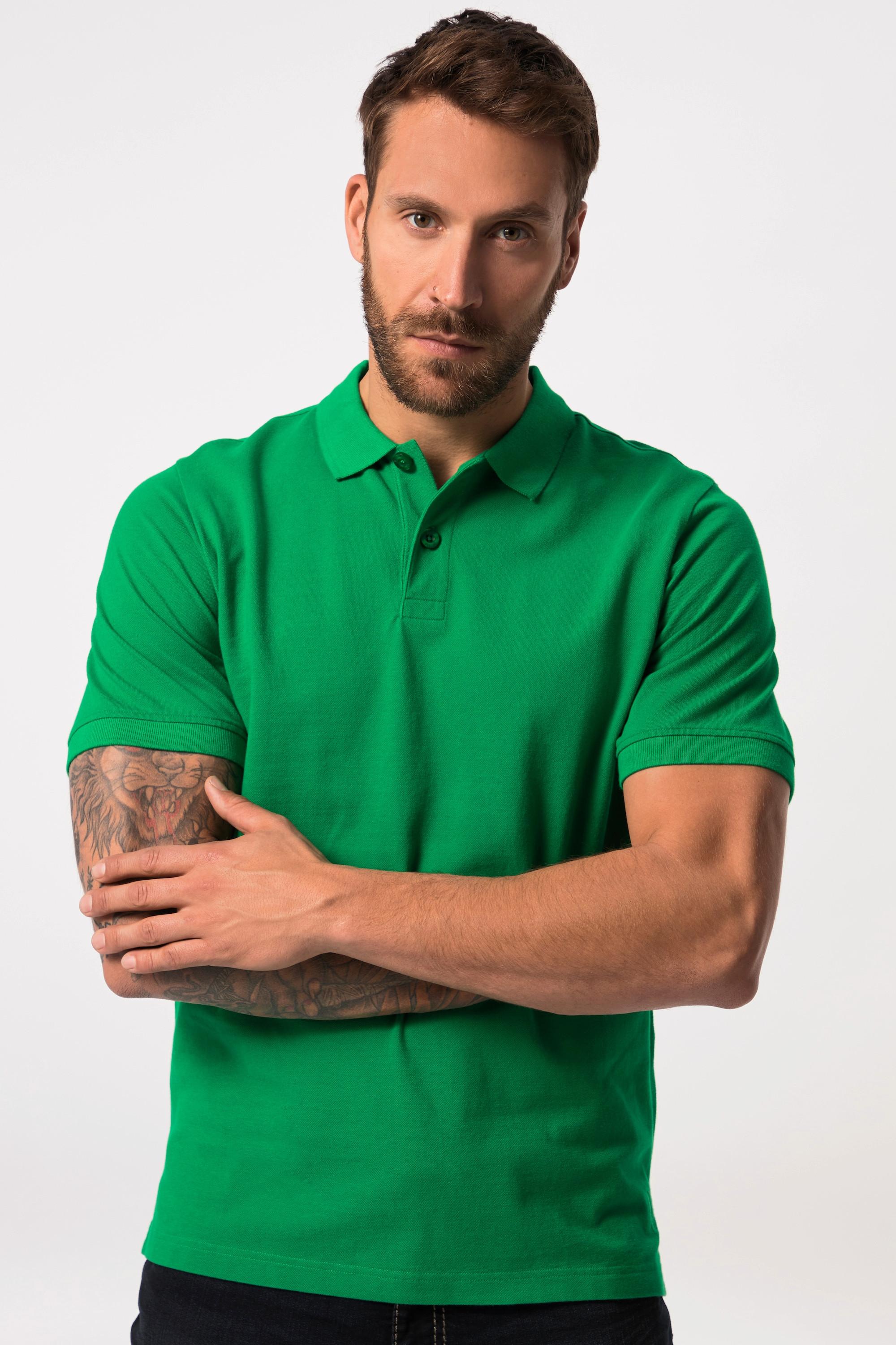 JP1880  Poloshirt, Basic, Halbarm, Piqué, bis 10XL 