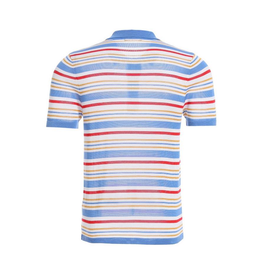 Bellemere New York Fantasy Stripe Tencel Polo  