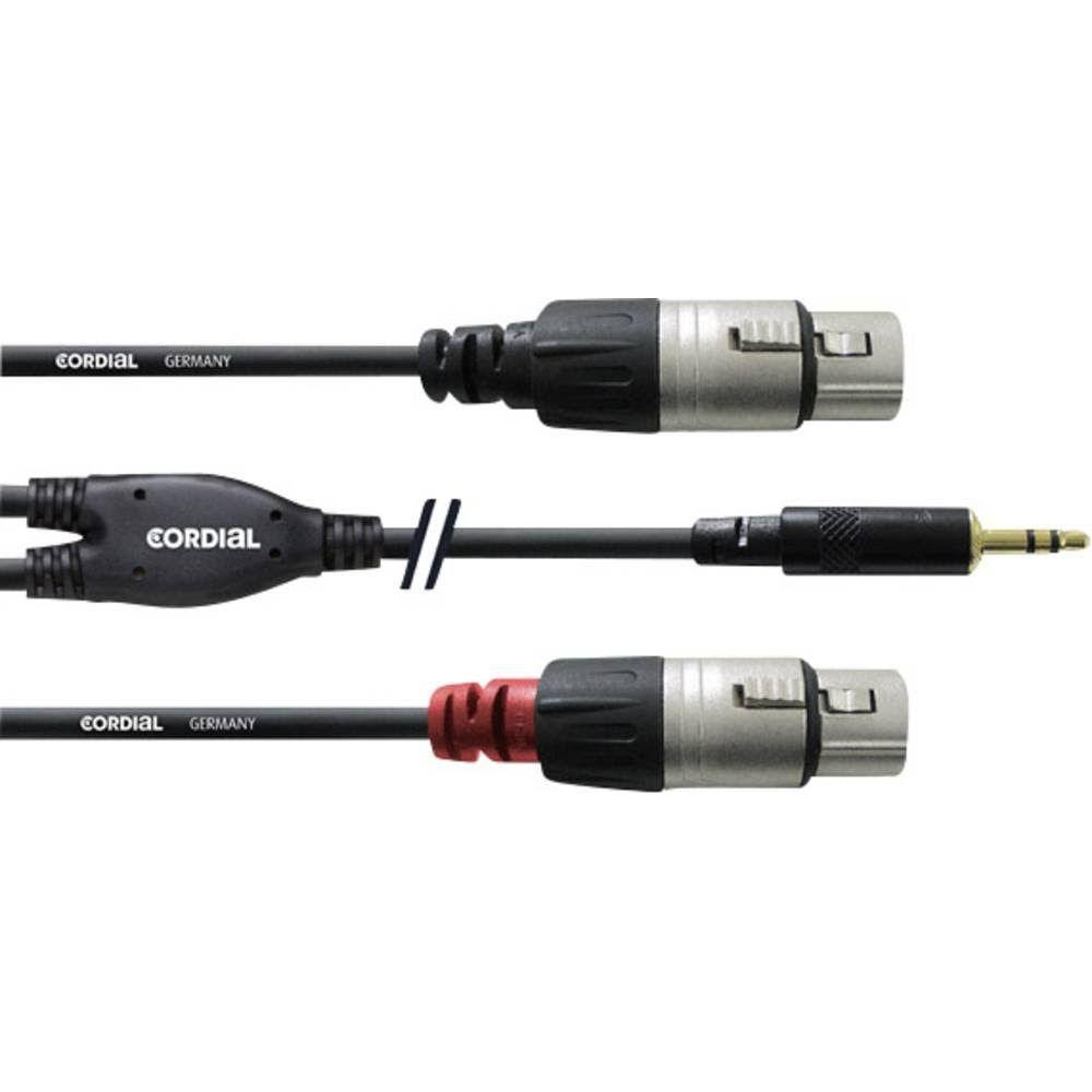 Cordial  Câble audio  CFY Jack - XLR 