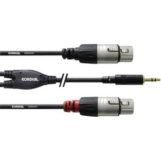 Cordial  Câble audio  CFY Jack - XLR 