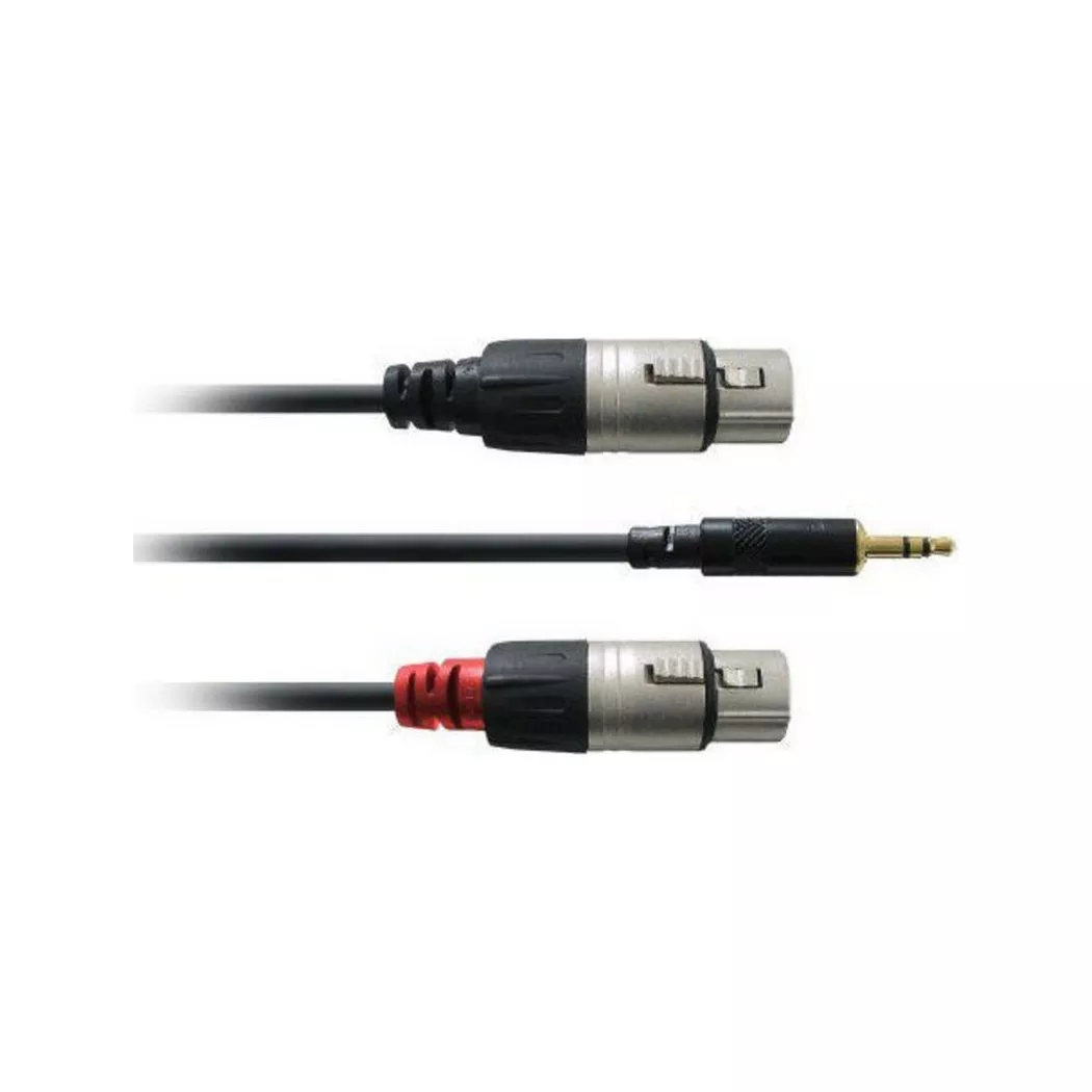 Cordial Audio-Kabel CFY 1.8 WFF 3.5 mm Klinke - XLR 1.8 m