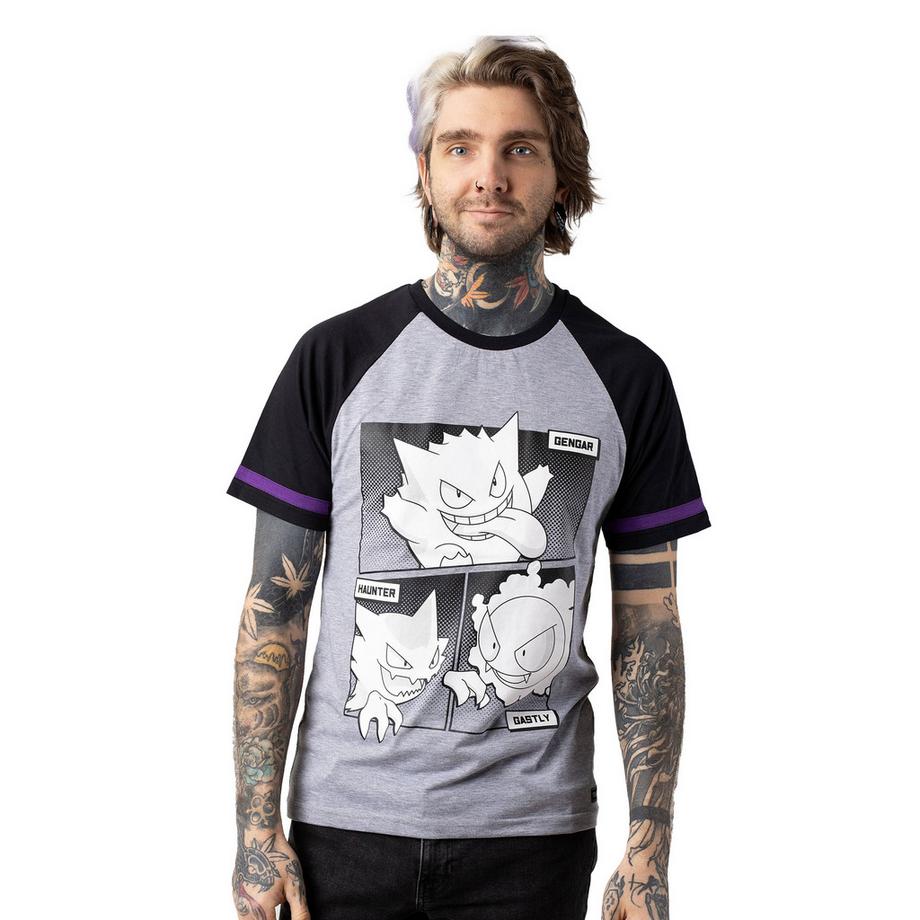 Pokémon T-Shirt Maniche Raglan  