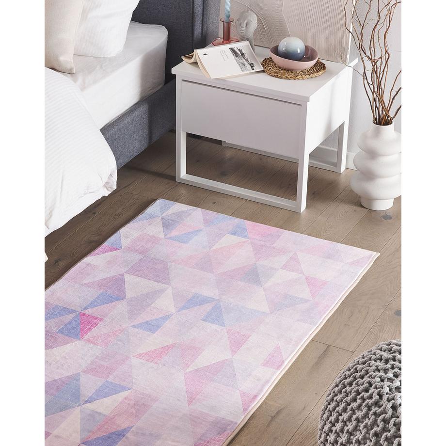 Beliani Tapis en Polyester  KARTEPE  