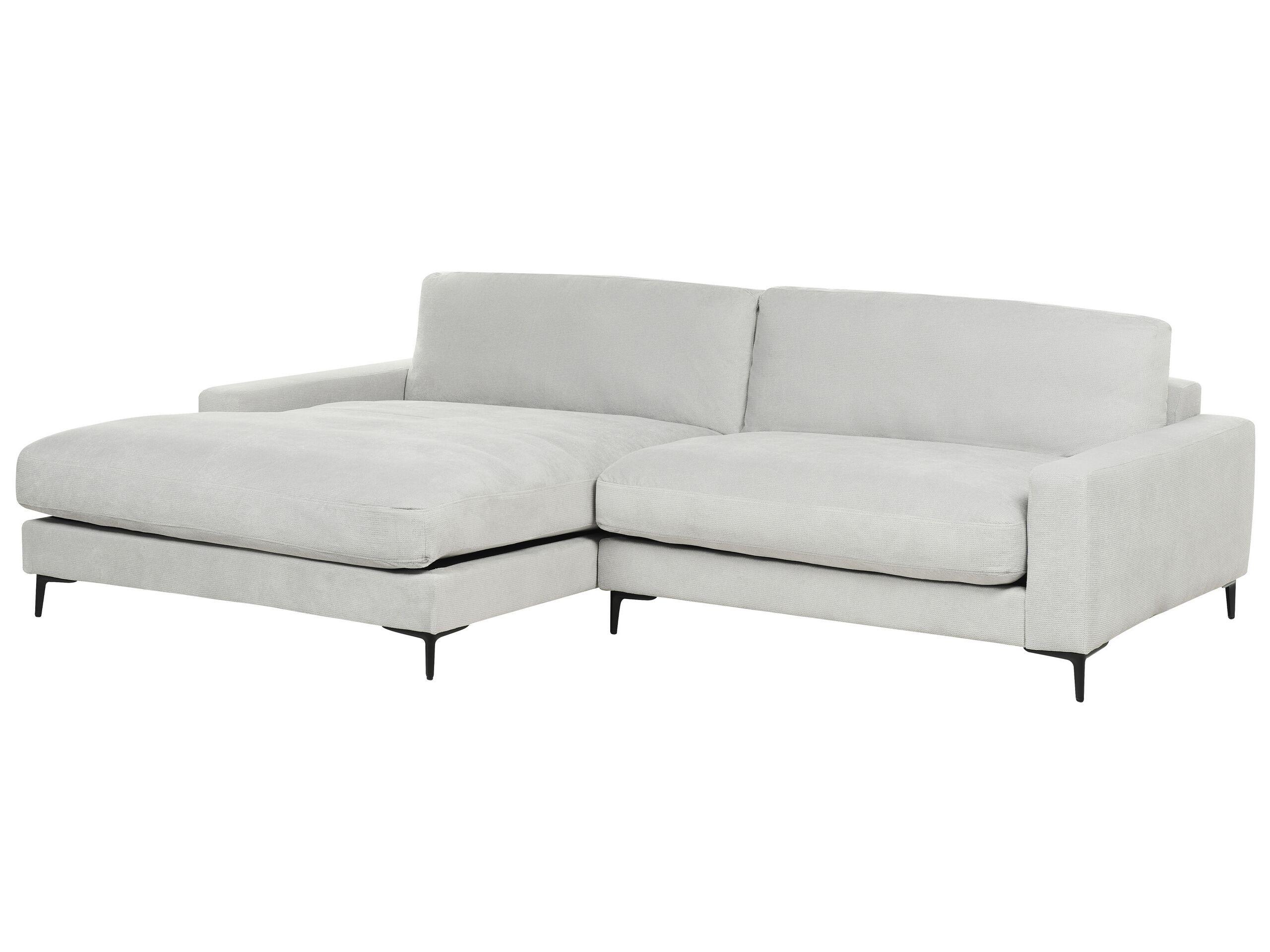 Beliani Ecksofa aus Polyester Modern MALOY  