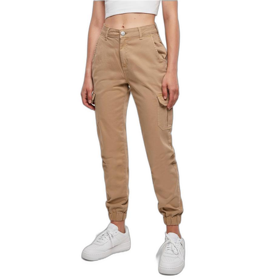 URBAN CLASSICS Pantaloni Cargo Vita Alta  