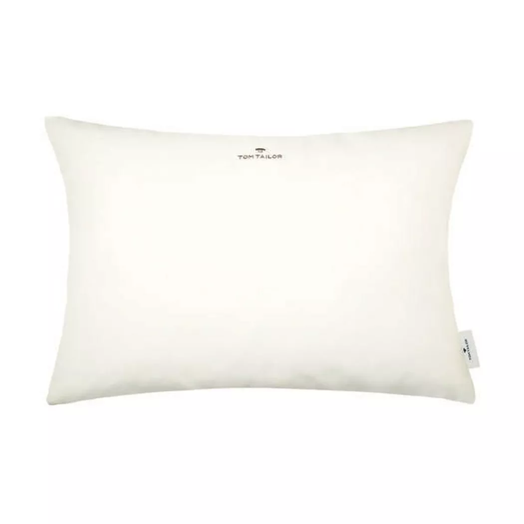 Tom Tailor - Dove Signature Kissenbezug, 40 x 60 cm, Offwhite