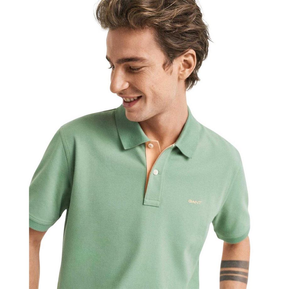 GANT Maglietta Polo Piqué Maniche Corte  