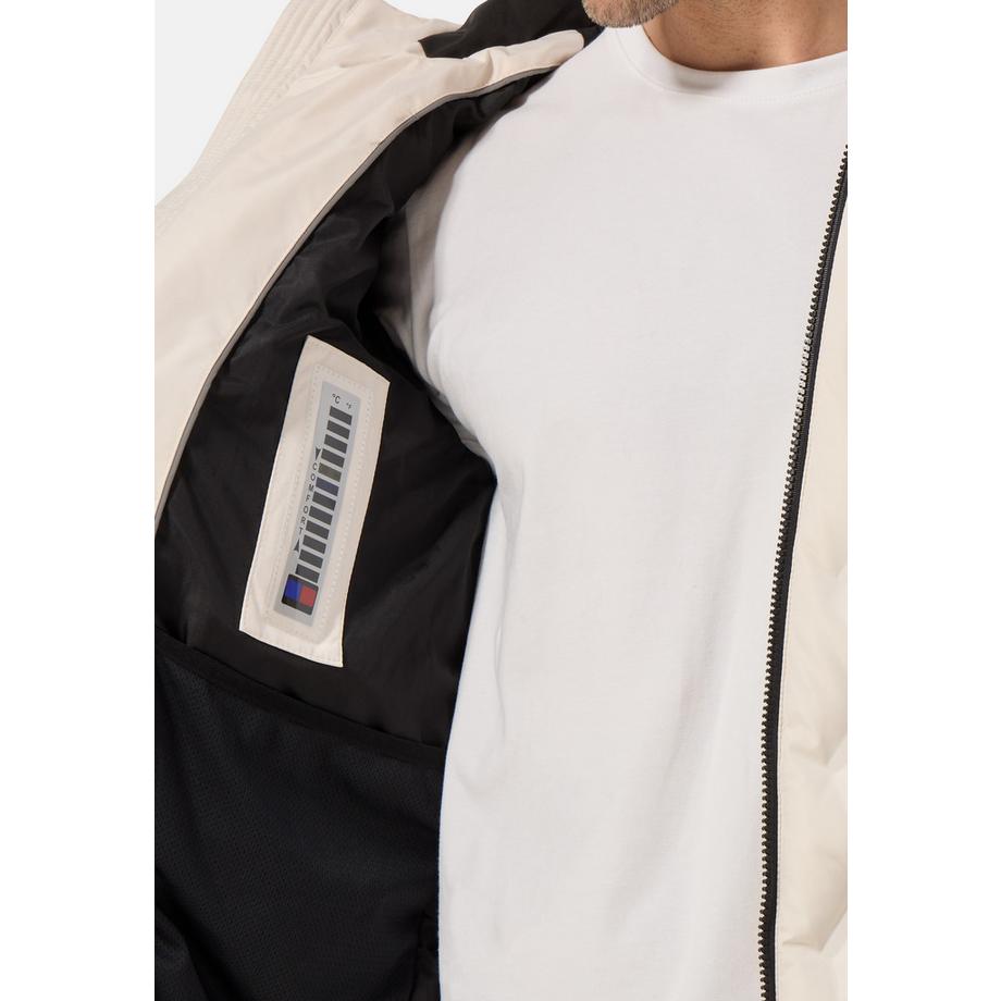 CASH-MERE.CH Giacca Padded con Cappuccio  