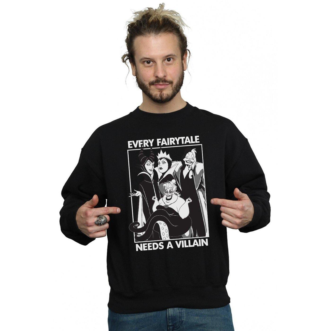 Disney  Every Fairy Tale Needs A Villain Sweatshirt 