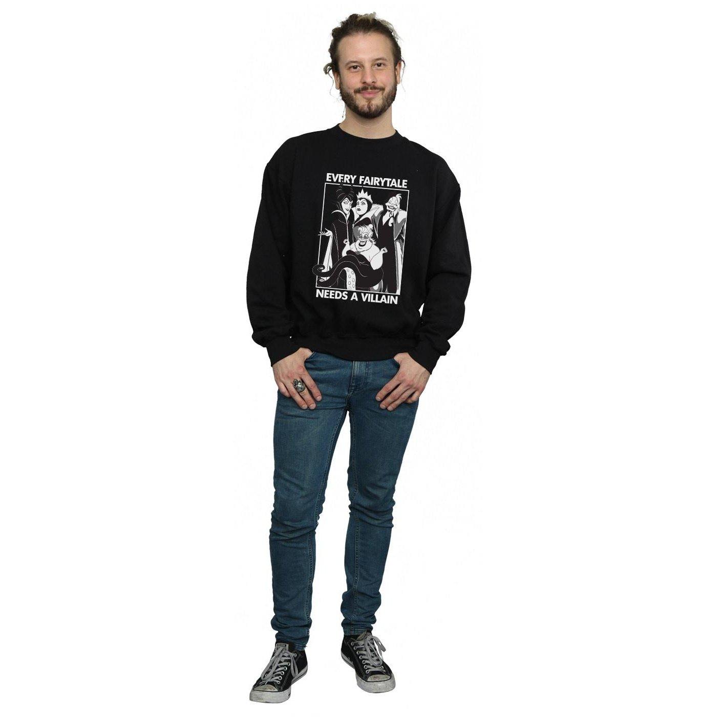 Disney  Every Fairy Tale Needs A Villain Sweatshirt 