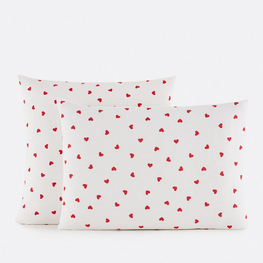 Taie d'oreiller 50% coton recyclé