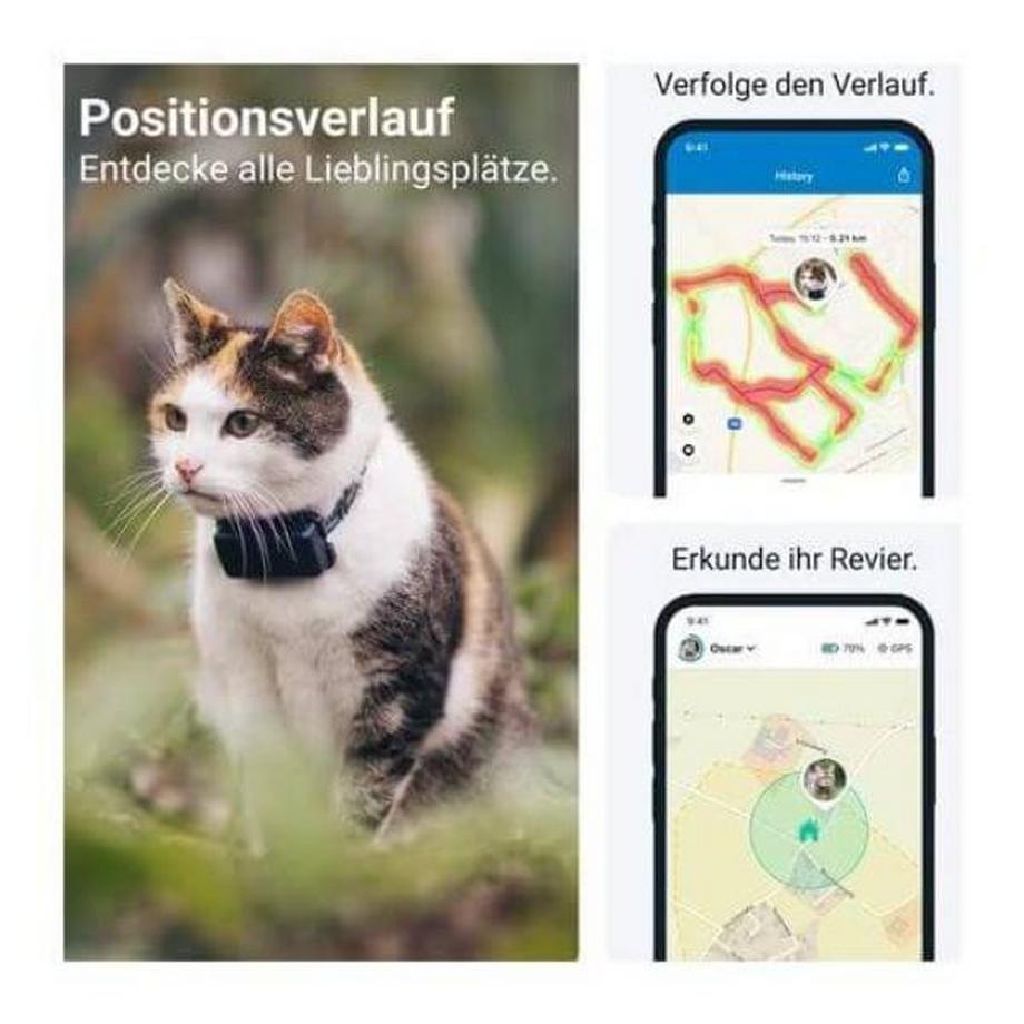 Tractive  GPS Tracker Mini für Katzen Mint 