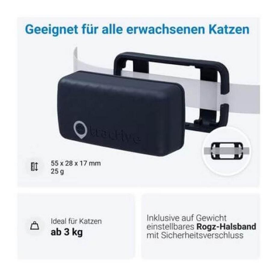Tractive  GPS Tracker Mini für Katzen Mint 