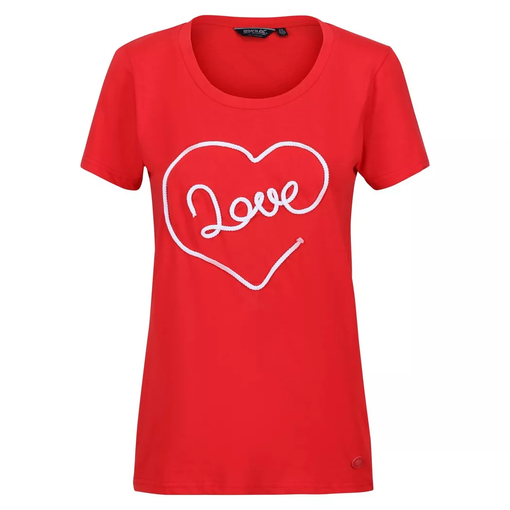 Regatta - Filandra VII TShirt, für Damen, Rot Bunt, Größe 40