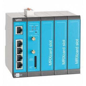 MRX5 LTE router cablato Fast Ethernet Blu, Grigio