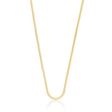 Collier Schlange Gelbgold 750, 1.6mm, 42cm