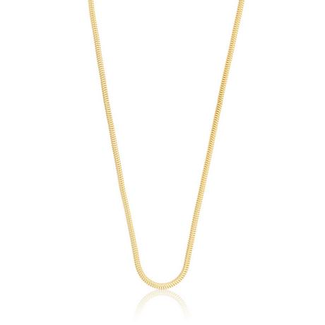 MUAU Schmuck  Collier Schlange Gelbgold 750, 1.6mm, 42cm 