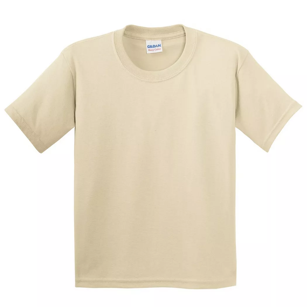 Gildan - TShirt (2 StückPackung), L, Sand