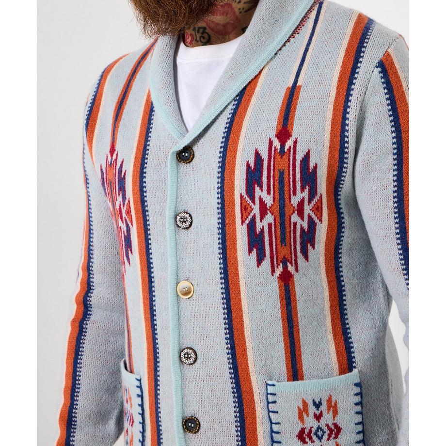 Joe Browns Cardigan Style Western Motif Aztèque  