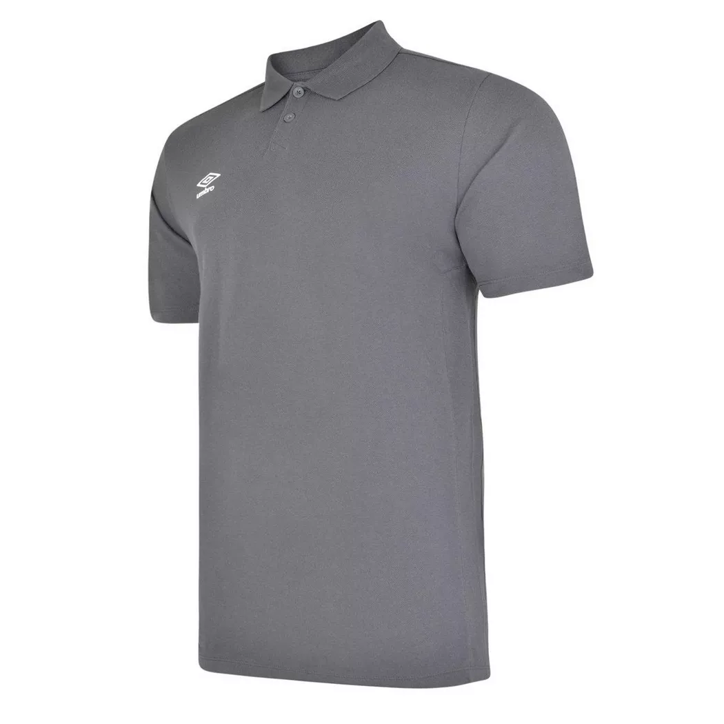 Umbro - Essential Poloshirt, 158, Spacegrau