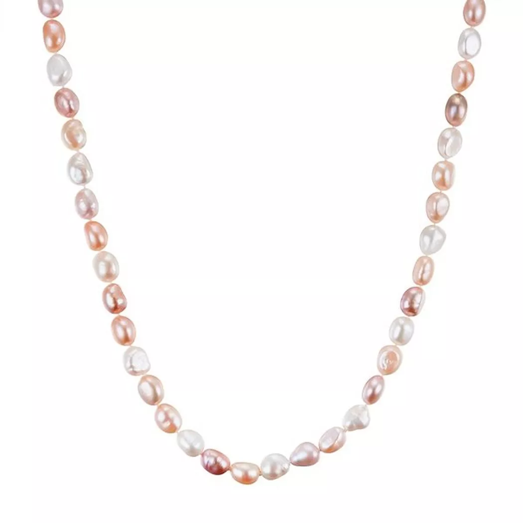 Valero Pearls - Perlen-Kette, 43cm, Dusty Rose
