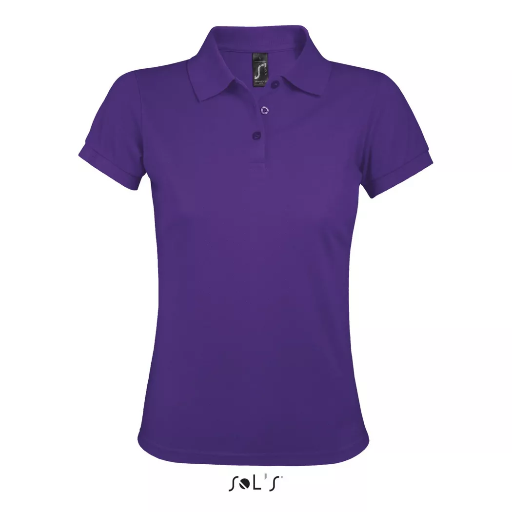 SOLS - polo-shirt damen prime, für Damen, Violett, Größe XL