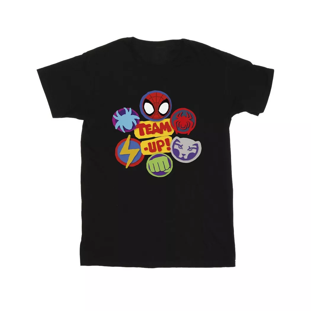 MARVEL - Spidey And His Amazing Friends Up TShirt, 104, Schwarz