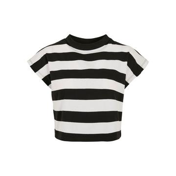 t-shirt stripe short