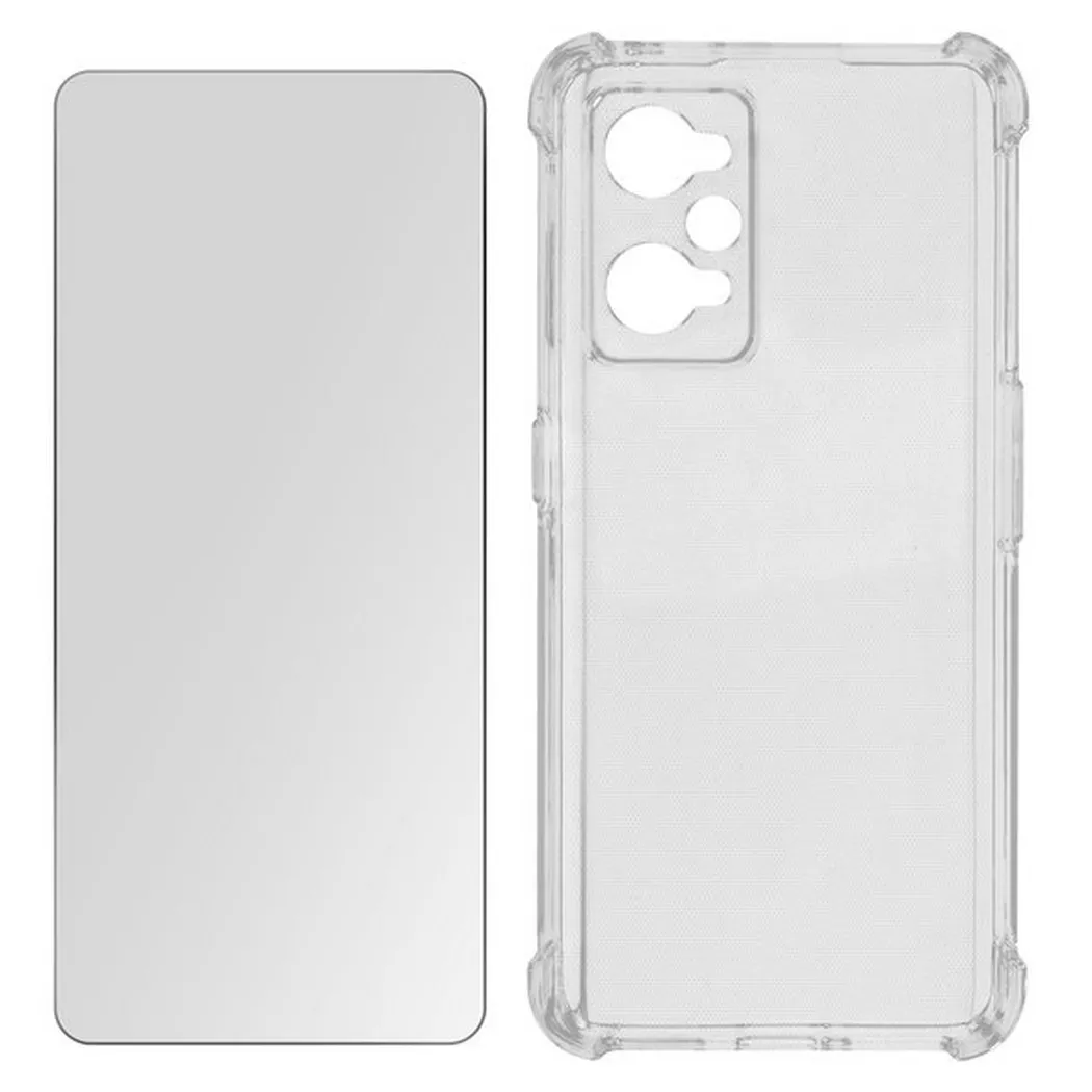 Avizar - Hülle + Folie f. Realme GT Neo 2 /Neo 3T, Transparent