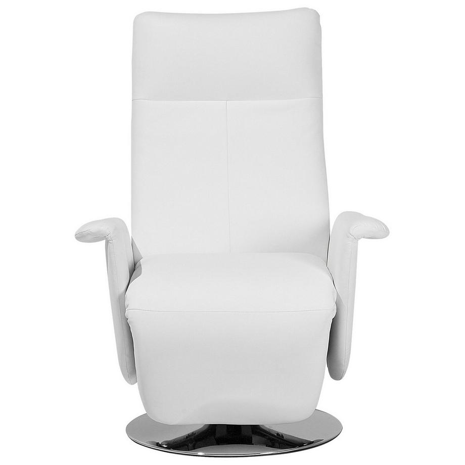 Beliani Fauteuil inclinable en Cuir PU Rétro PRIME  