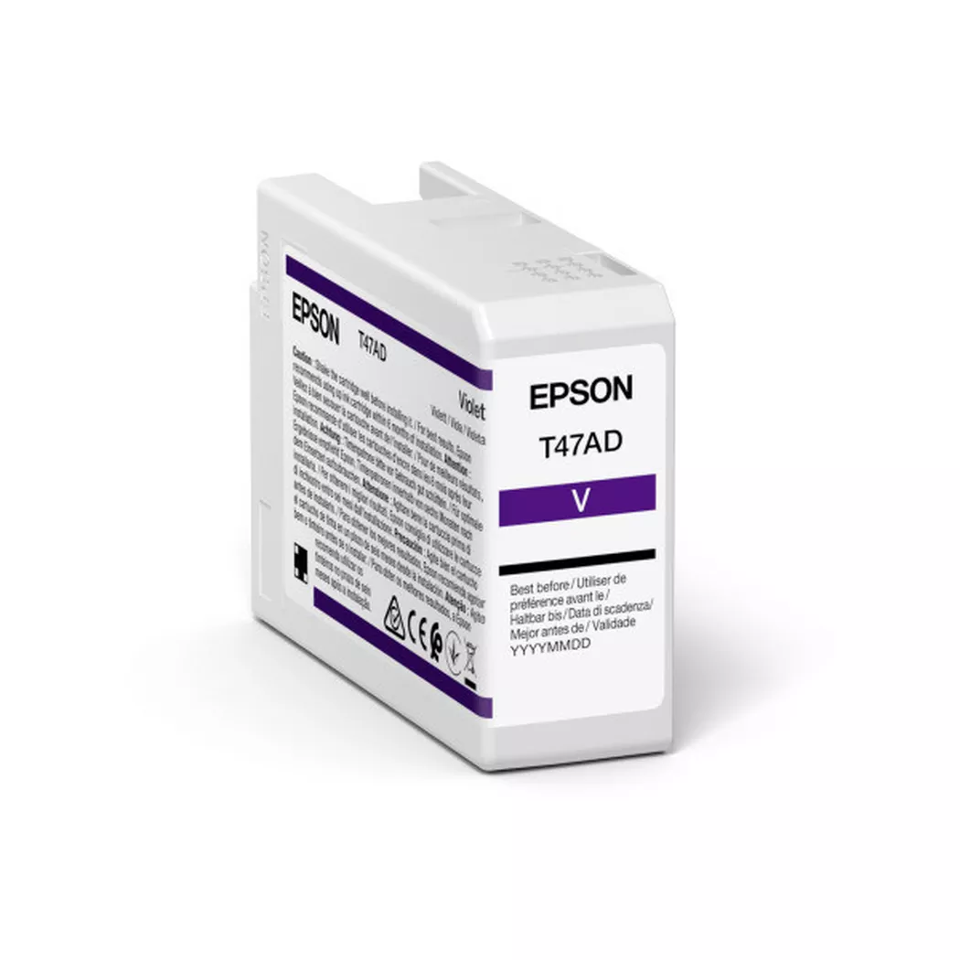 Epson – Tintenpatrone violet T47AD00 SureColor SC-P900 50ml, One Size