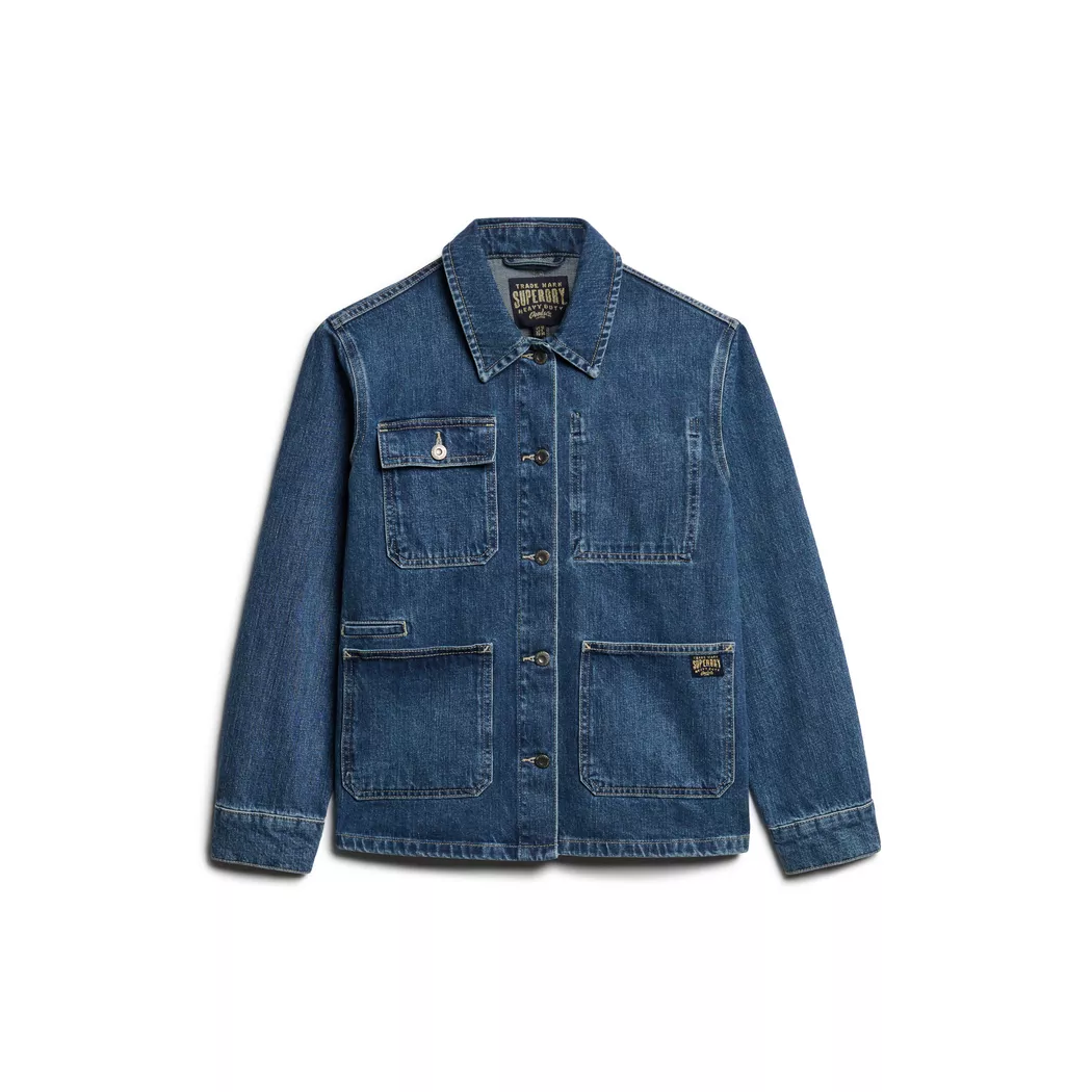 Superdry - jeansjacke chore, für Damen, Größe XS