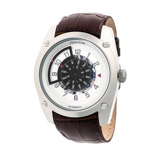 Heritor Automatic  Heritor Automatic Daniels Montre semi-squelette avec bracelet en cuir 