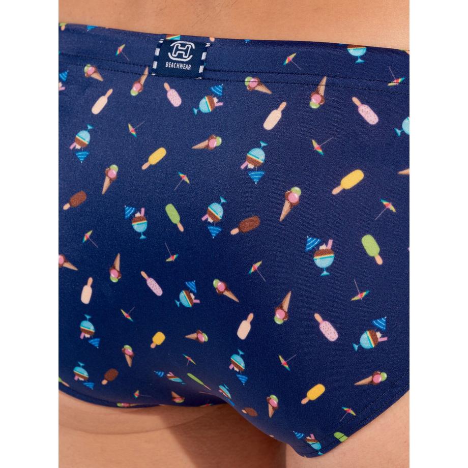 HOM Slip de bain crème-glacée  