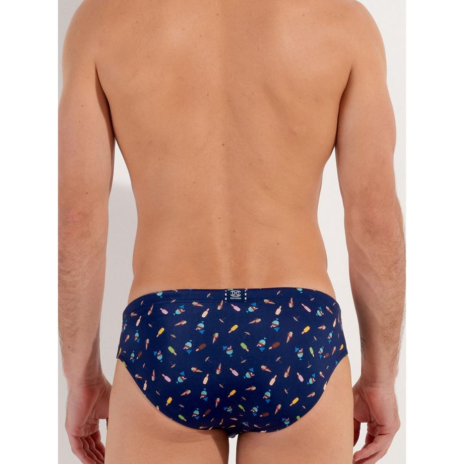 HOM Slip de bain crème-glacée  