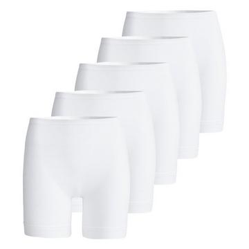 à fines côtes lot de 5 - Culottes taille haute