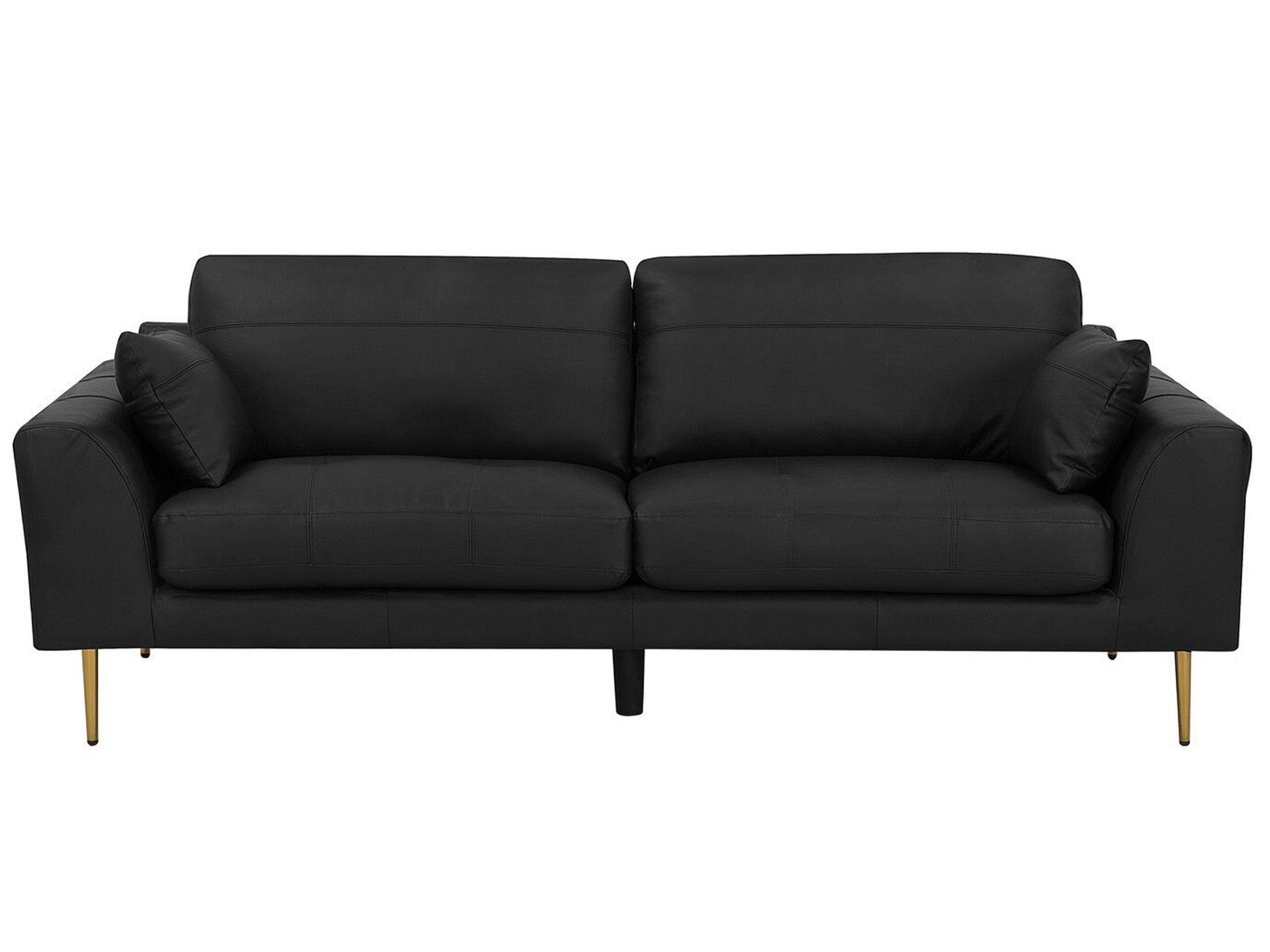 Beliani 3 Sitzer Sofa aus Echtleder Modern TORGET  