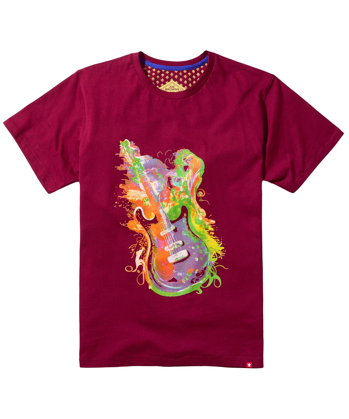 Joe Browns T-Shirt Graphique Guitare Éclatante  