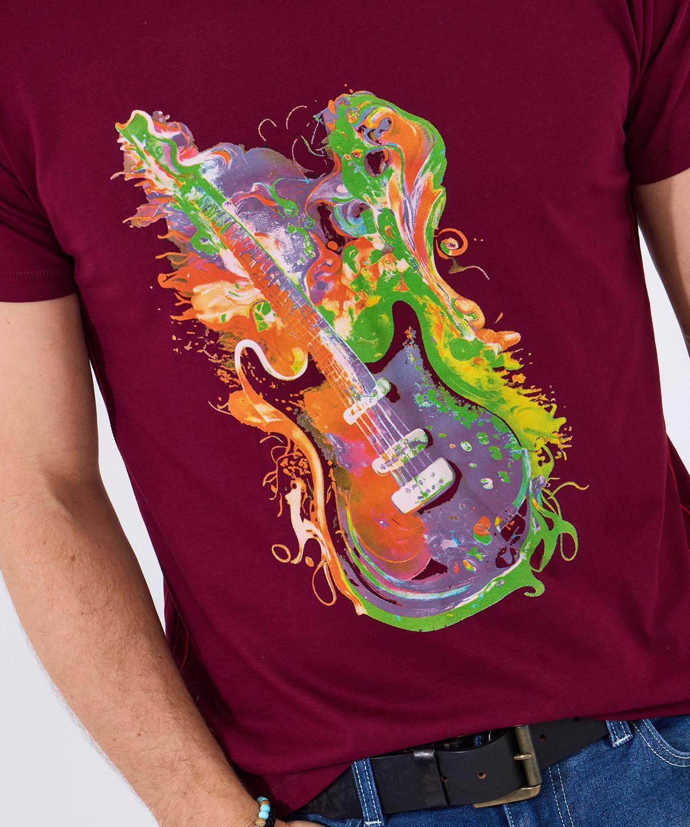 Joe Browns T-Shirt Graphique Guitare Éclatante  