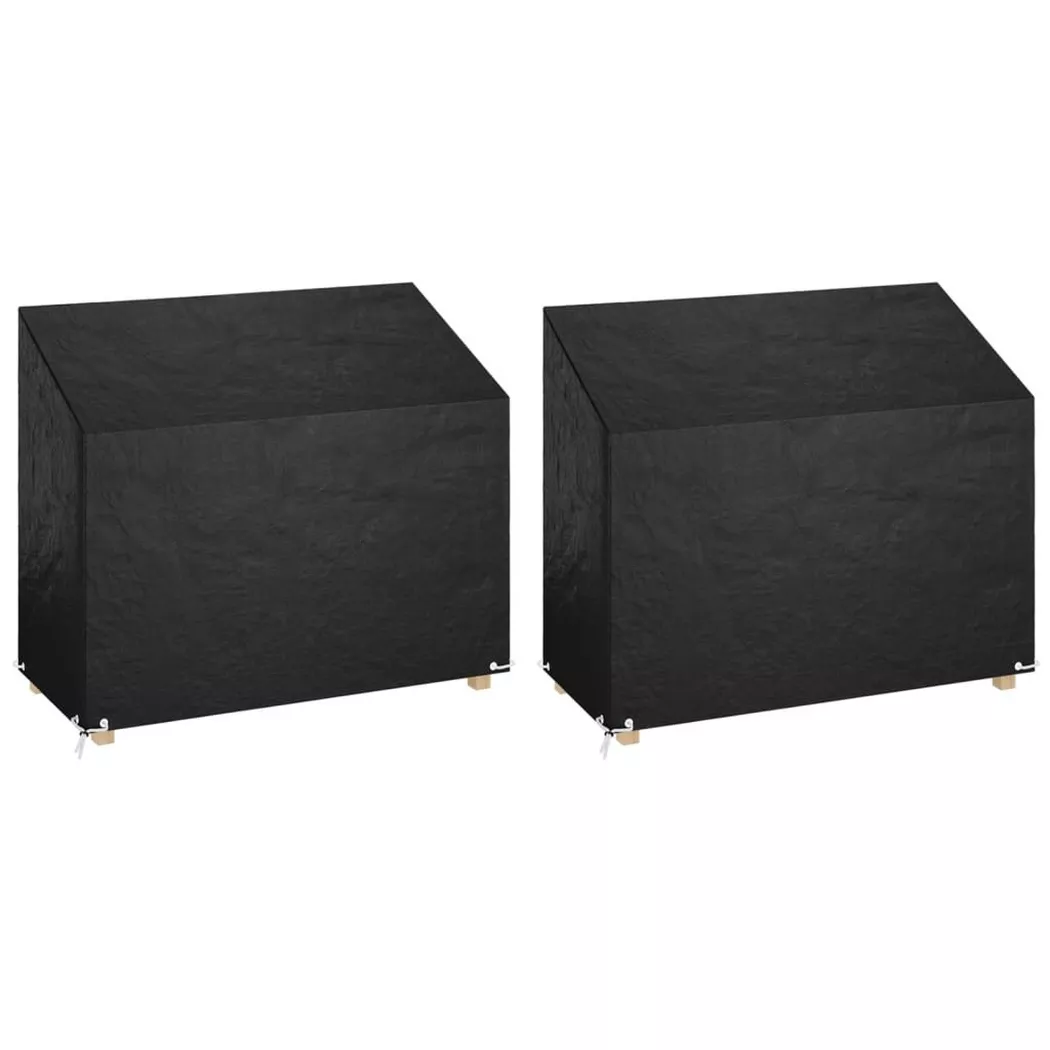 VidaXL - Gartenbank abdeckung polyethylen, One Size, Schwarz