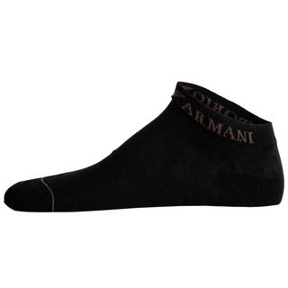 EMPORIO ARMANI Extended Logo 3er Pack Sneaker Socken  