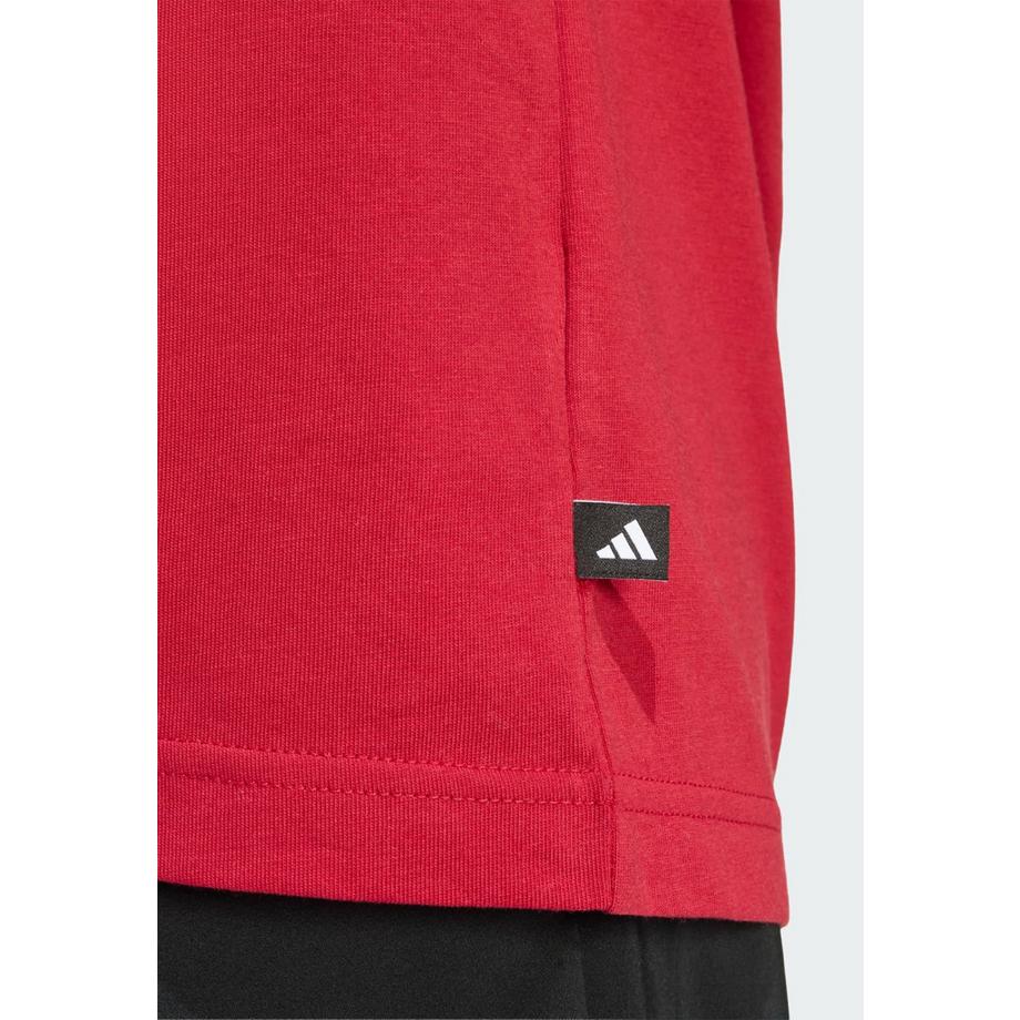 adidas Mini Embroidery Basketball Graphic T-Shirt  